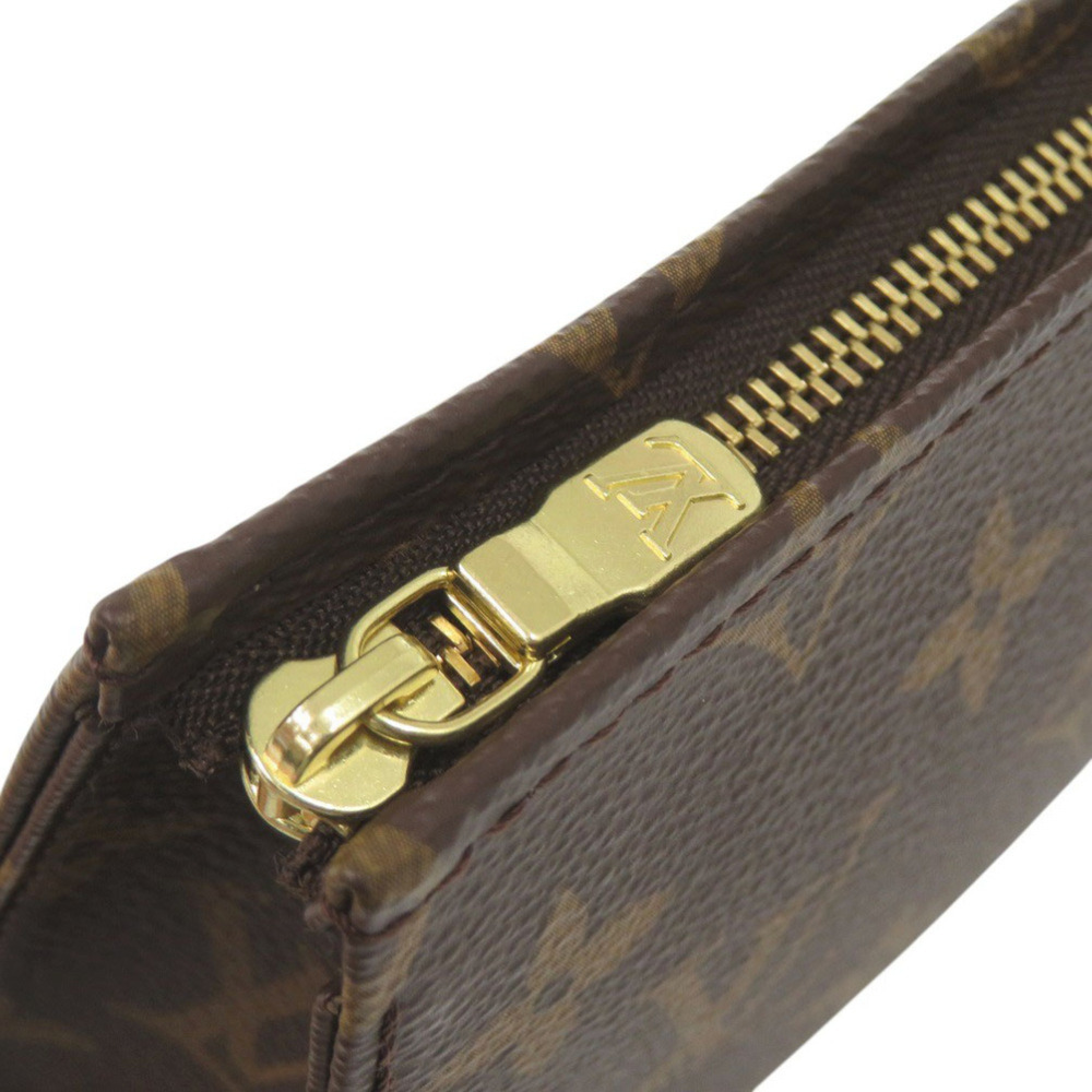LOUIS VUITTON Authentic Brown Monogram Pouch - Picture 6 of 8